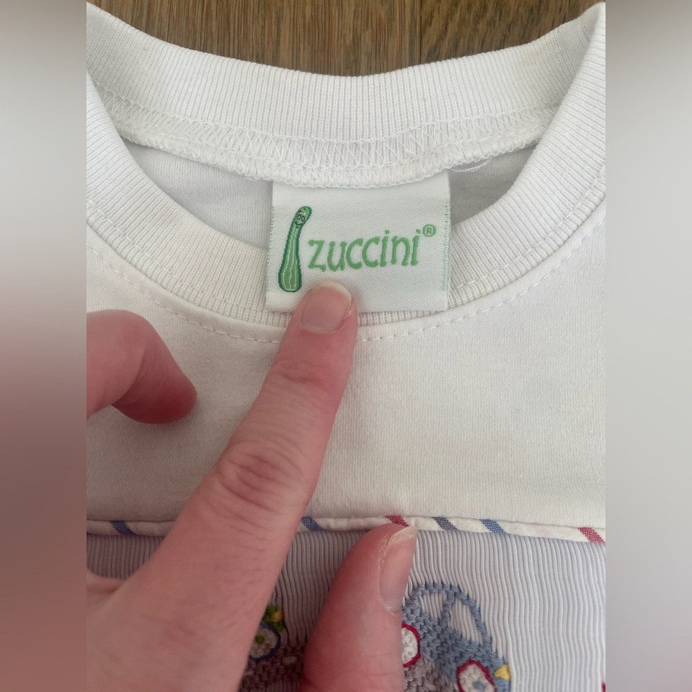 Zuccini Boys Smocked Car Shirt — Size 2T 🚗💙 - Picture 9 of 9